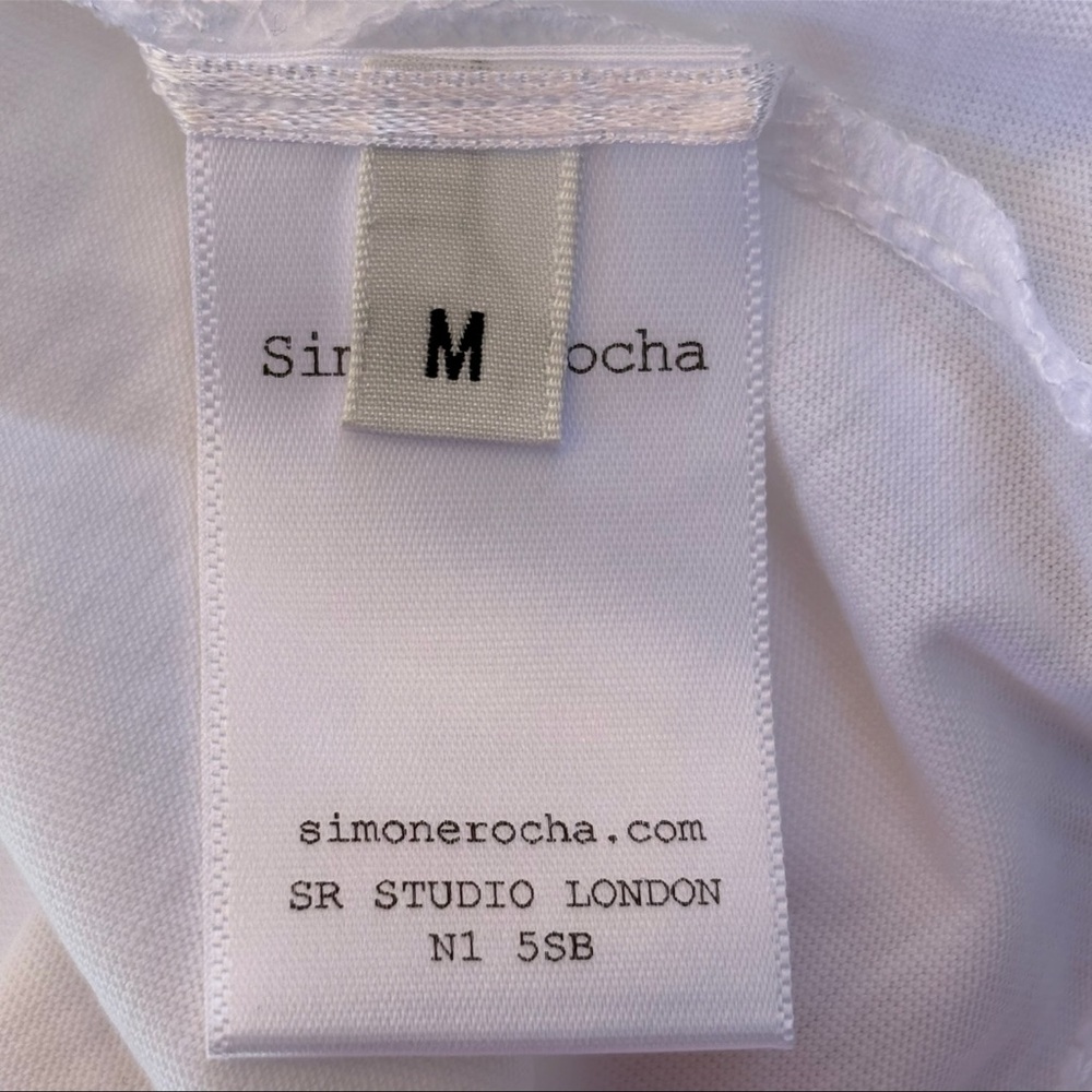 Simone Rocha Bateau Oversized Tee - Picture 8 of 9